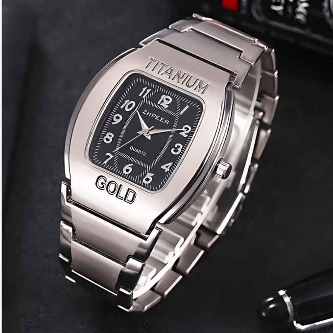 MONTRE LUXE TITANIUM GOLD