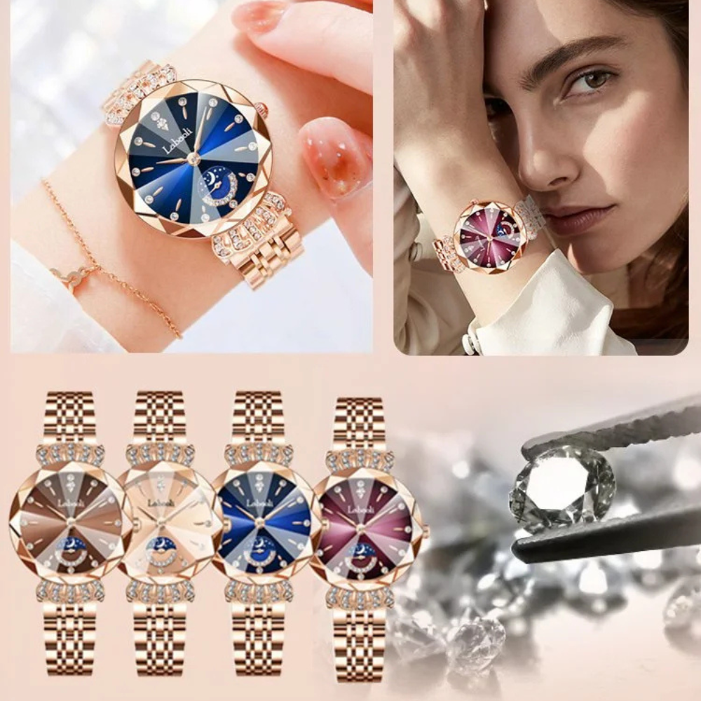 MONTRE SUISSE FEMME MOON & STAR