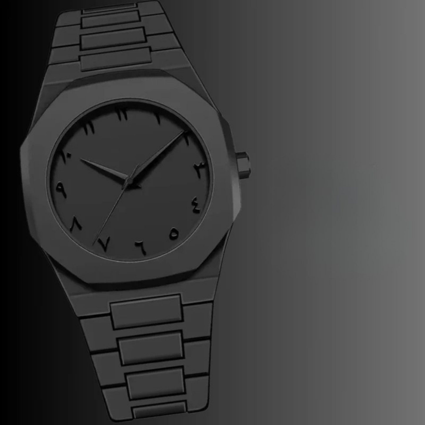 Montre Black Aura – Édition Premium Noir Absolu