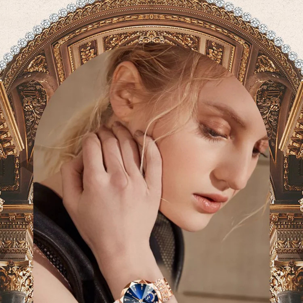 MONTRE SUISSE FEMME MOON & STAR